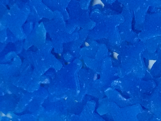 Blue windmill speckles for detergent powder