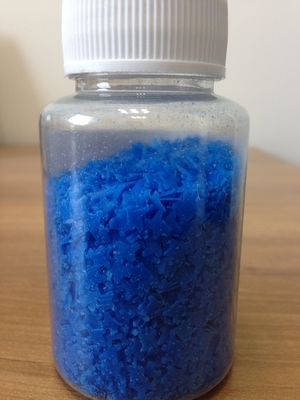 Blue windmill speckles for detergent powder