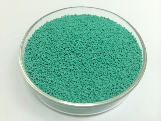 Green sodium sulfate color speckles for detergent, color speckles for washing powder