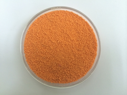 Orange sodium sulfate color speckles for detergent, color speckles for washing powder