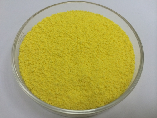 Yellow sodium sulfate color speckles for detergent, color speckles for washing powder